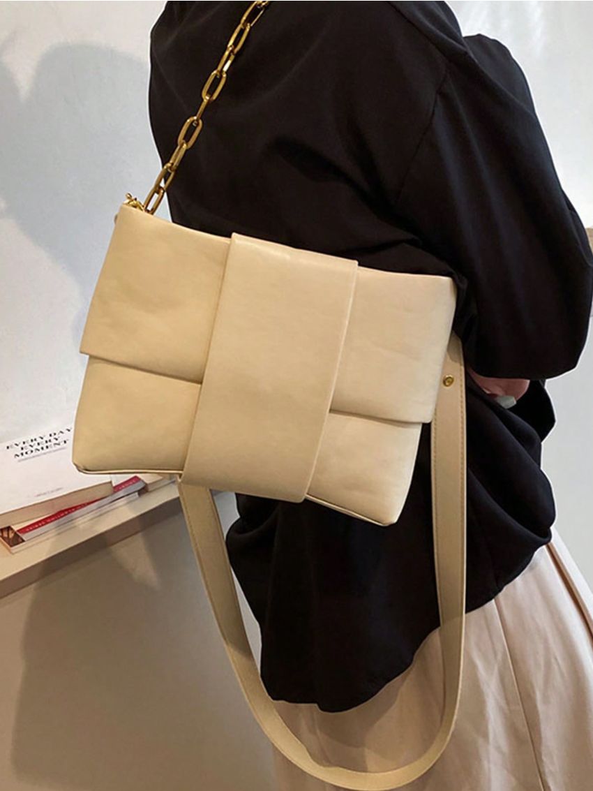 Best Selling Fashion Trend Lady Crossbody Bag Solid Color For Women