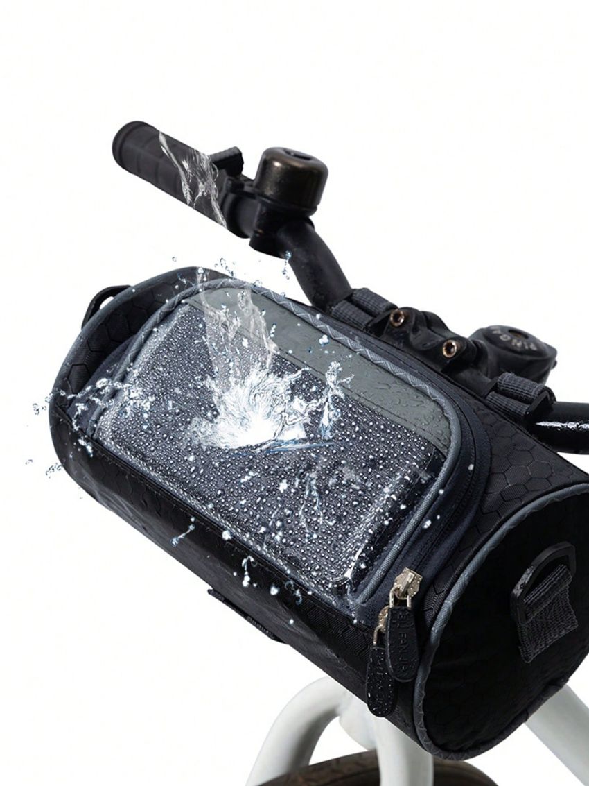 Letter Graphic Square Bag