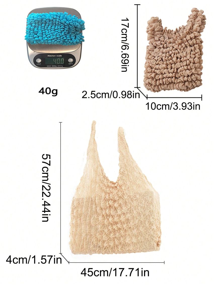 Minimalist Shoulder Tote Bag