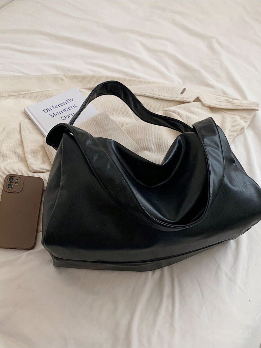 Minimalist Hobo Bag Green