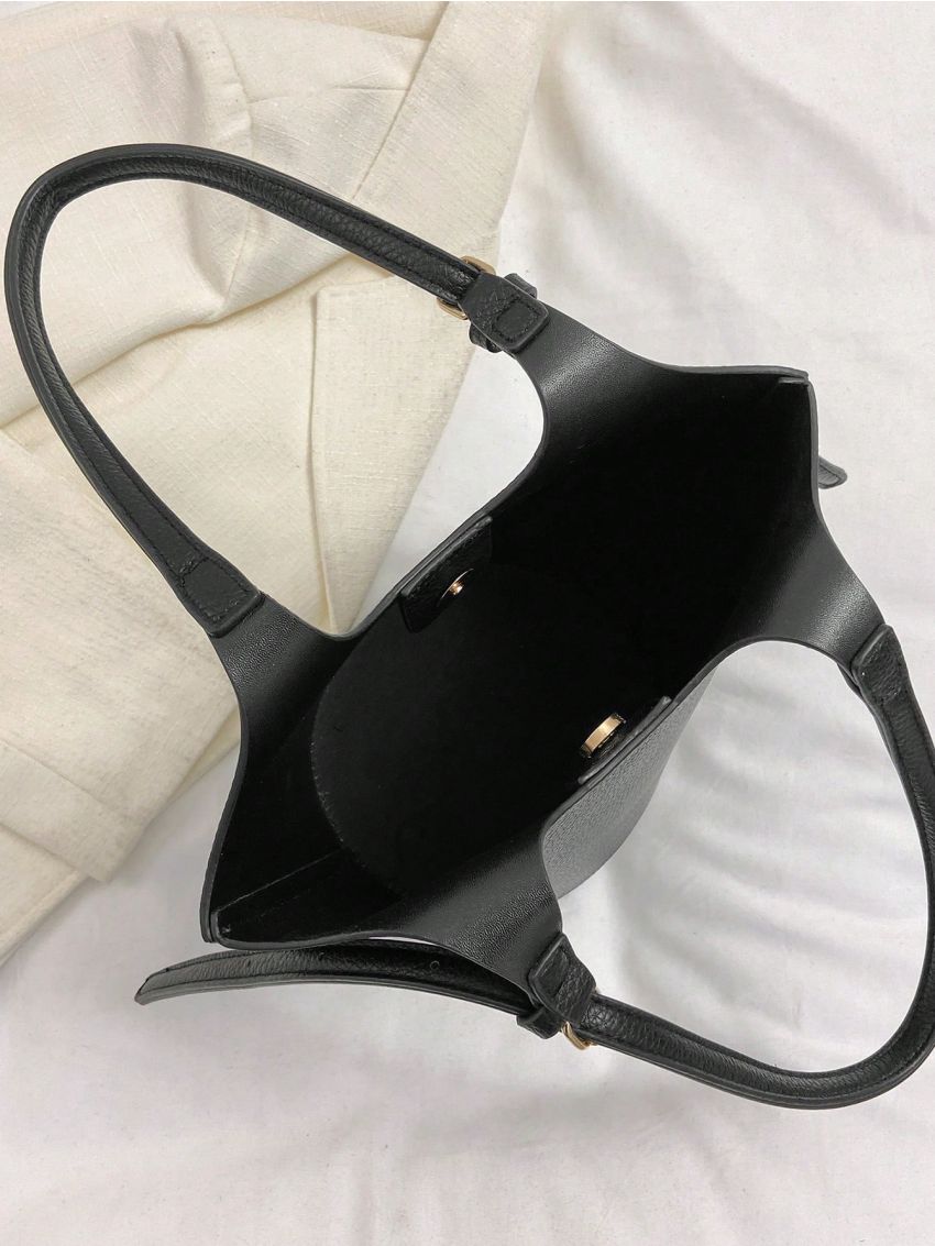 Medium Bucket Bag Solid Color