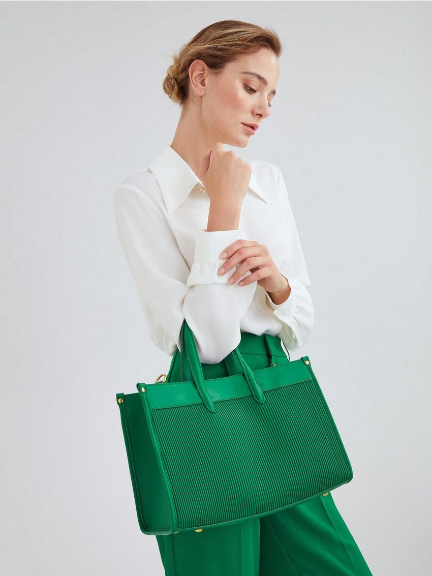 PREMIUM MINIMALIST TOP HANDLE BAG