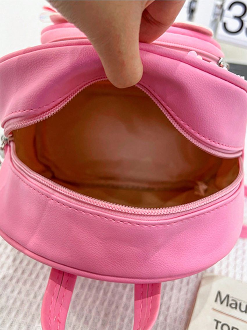 Cartoon Graphic Classic Backpack Sequin Decor Small