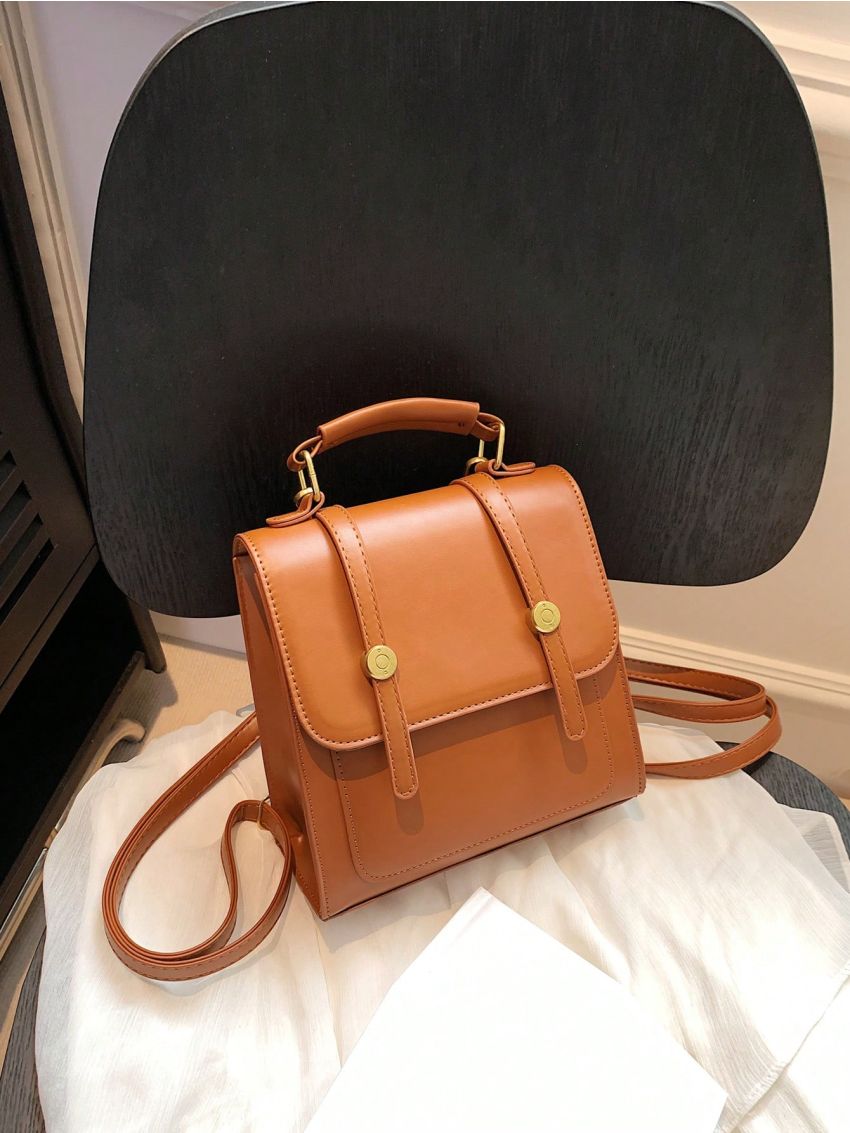 Minimalist Flap Backpack Mini Vintage