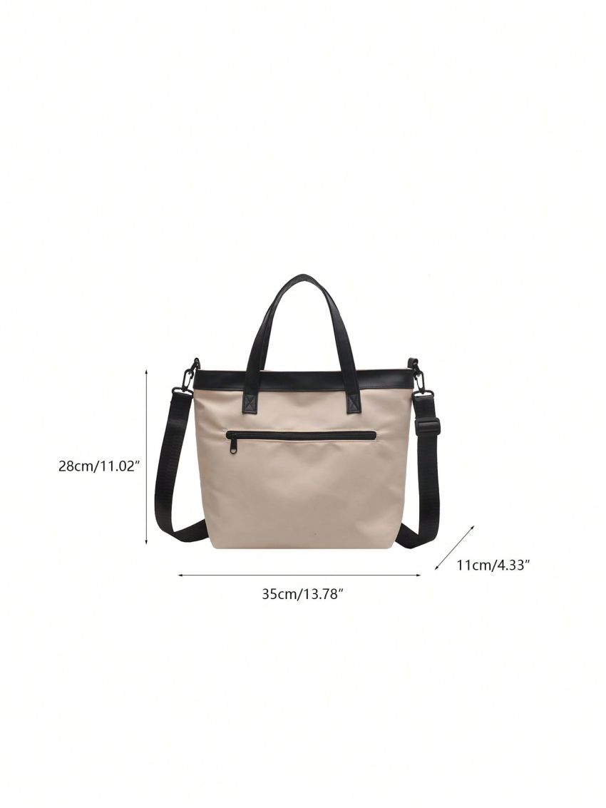 Minimalist Top Handle Bag Medium Double Handle