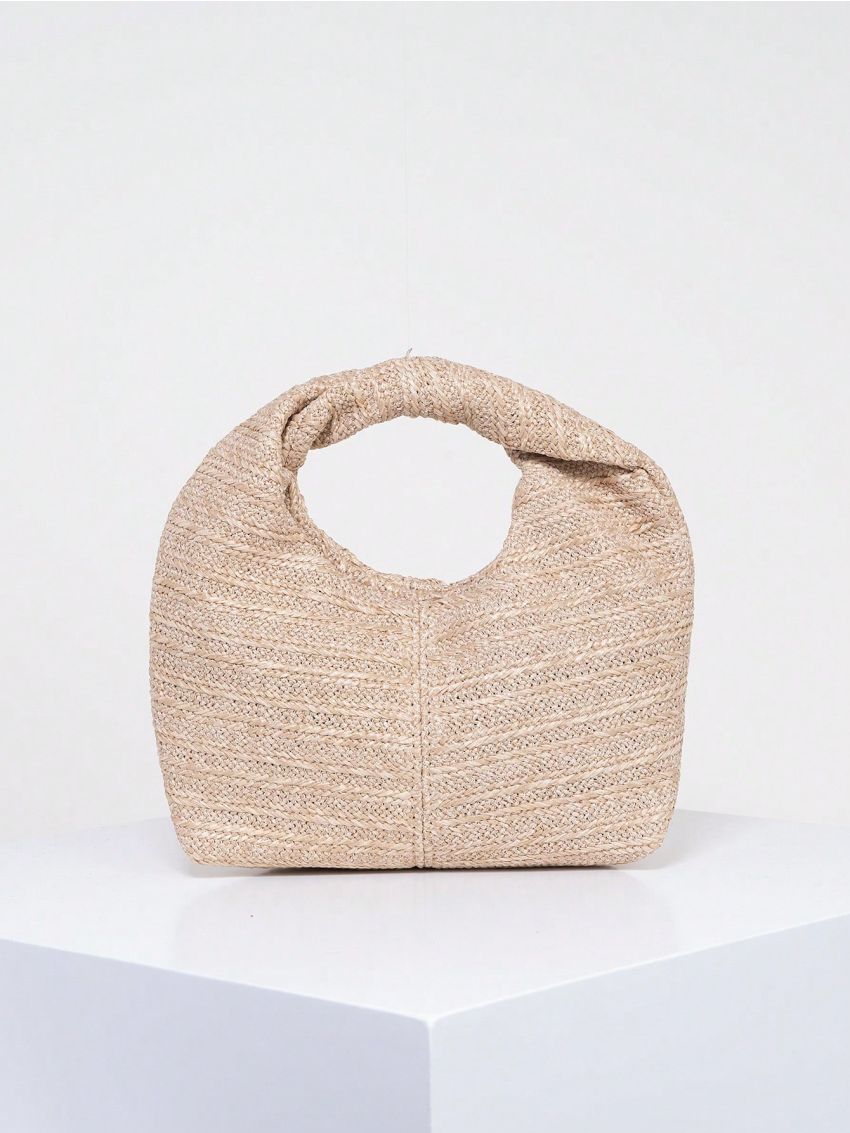 Medium Hobo Bag Colorblock Top Handle For Daily