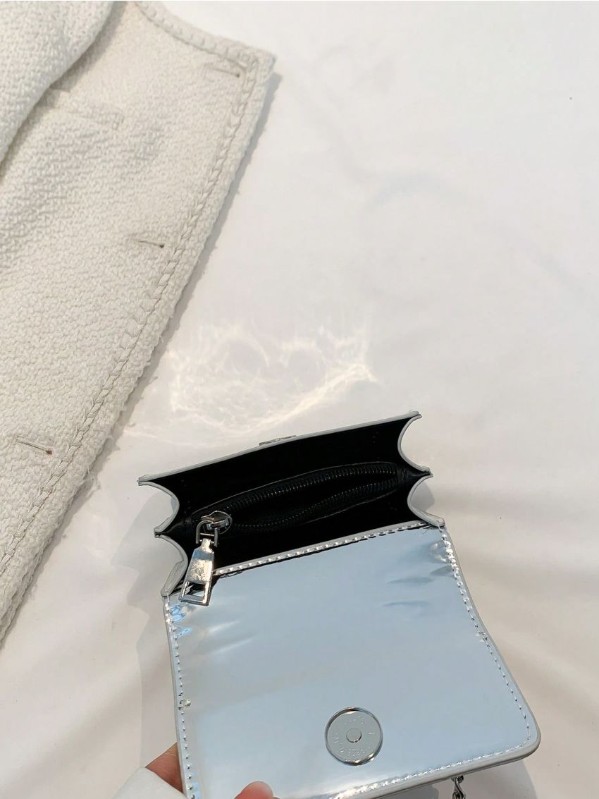 Mini Square Bag Star Pattern Chain Strap