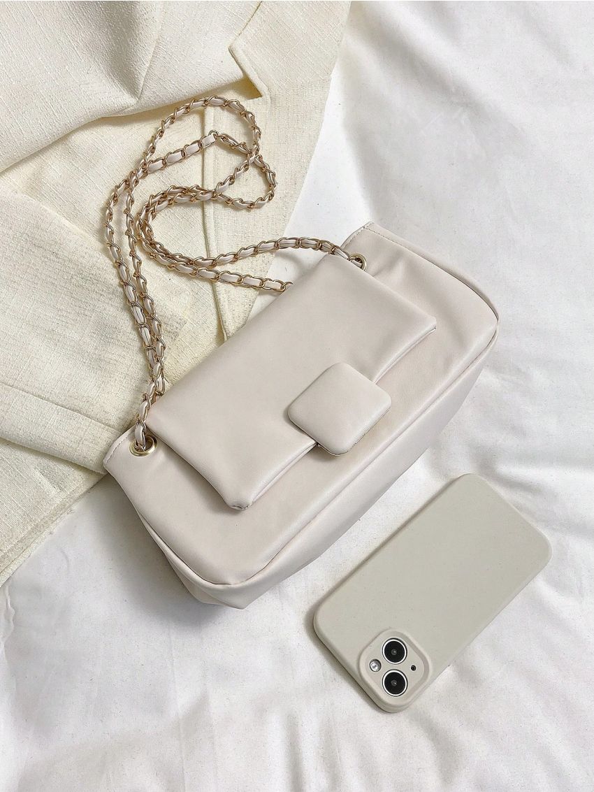 Minimalist Baguette Bag Medium Flap