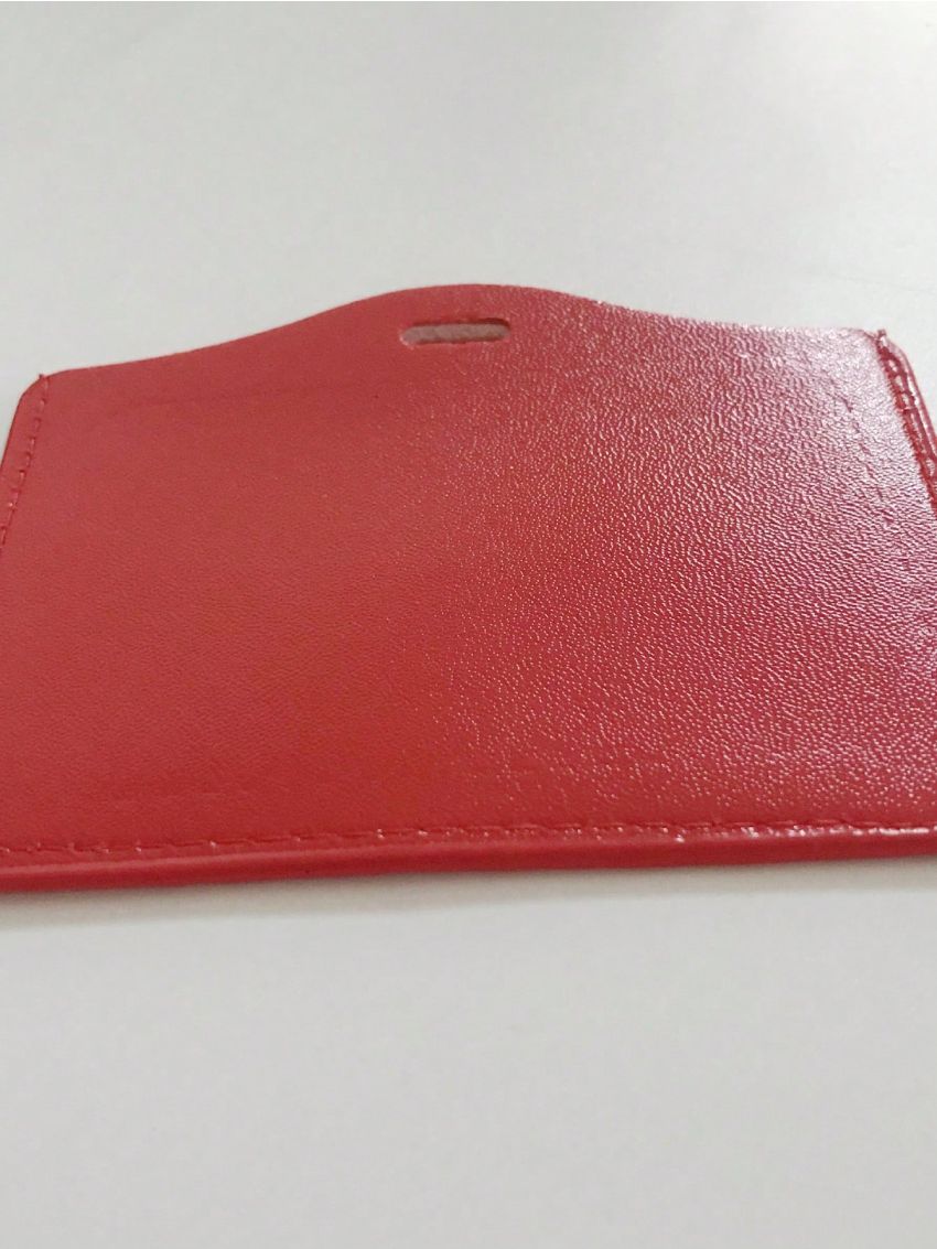 Pu Card Holder Identity Tag Badge Employee's Pass Work Card