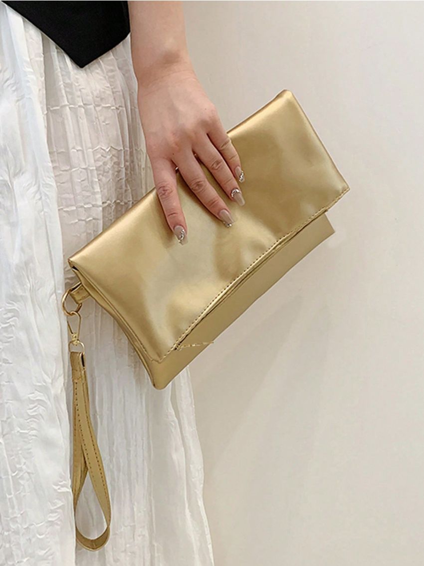 PU Envelope Bag Flap Minimalist For Daily Life