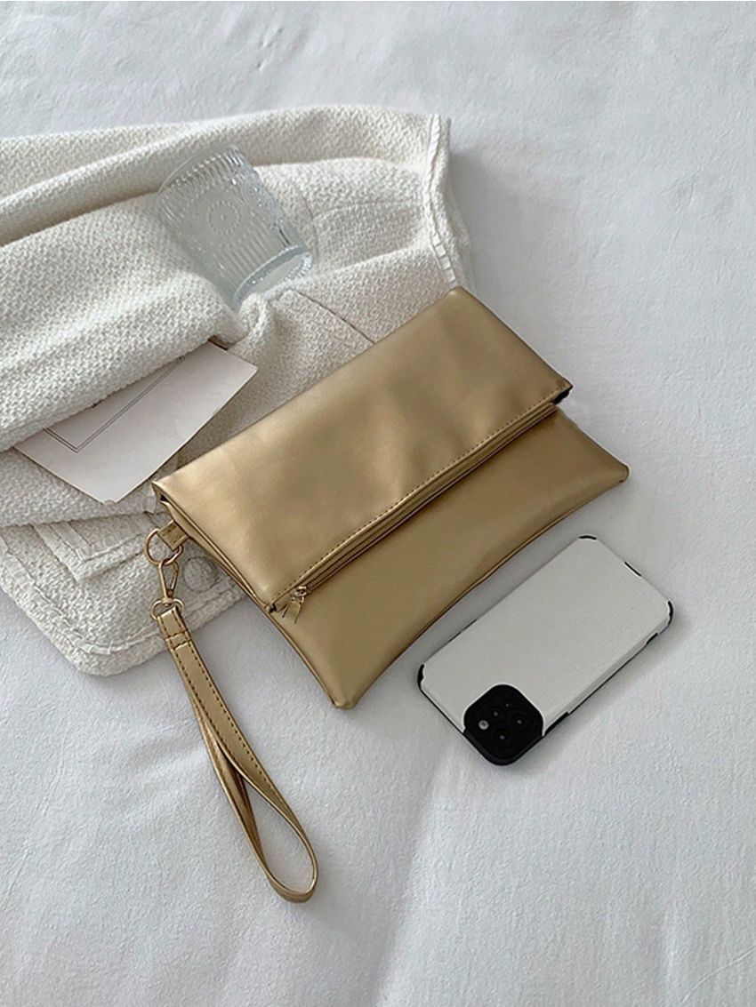 PU Envelope Bag Flap Minimalist For Daily Life
