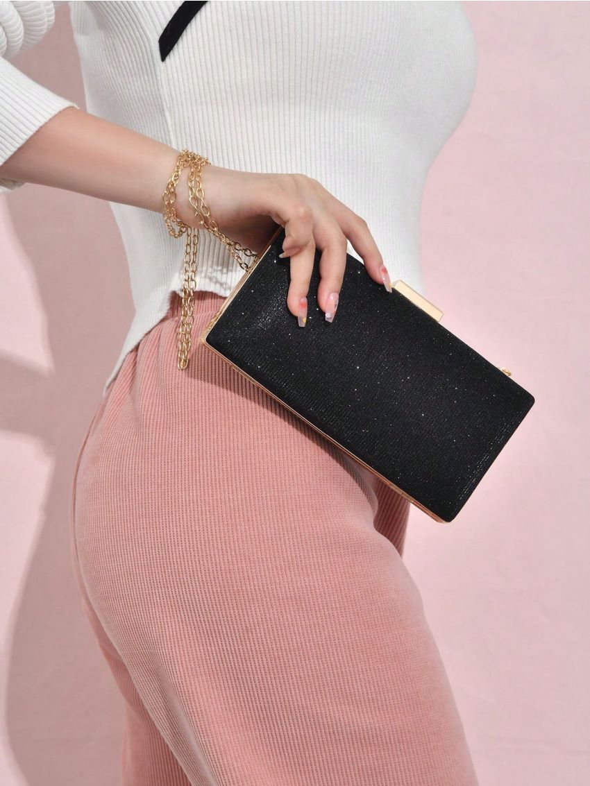 Glitter Box Bag Mini Glamorous For Party