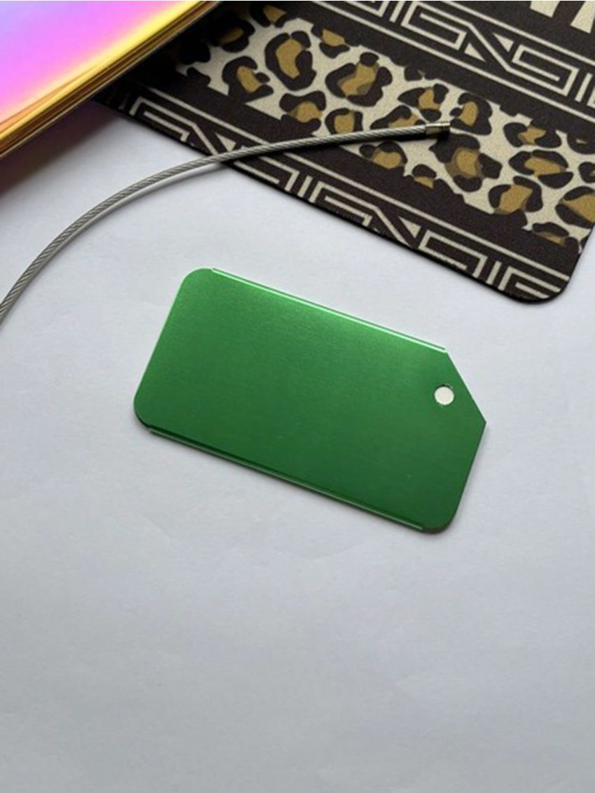 Orange Luggage Tag Name Tag Suitcase Address Label Holder Travel Accessories