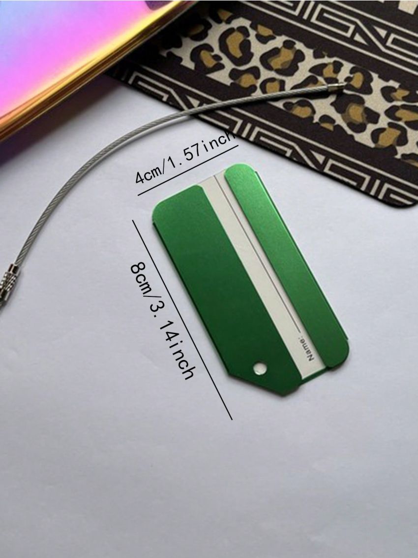 Orange Luggage Tag Name Tag Suitcase Address Label Holder Travel Accessories