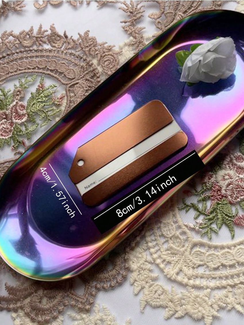 Orange Luggage Tag Name Tag Suitcase Address Label Holder Travel Accessories