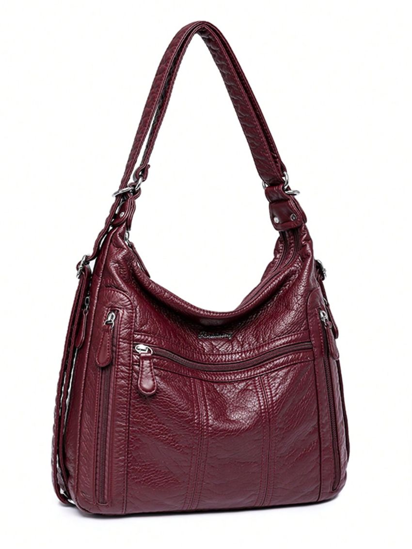 High Quality Soft PU Luxury Handbag Women's Bag Designer Multi-Pocket Crossbody Shoulder Bag