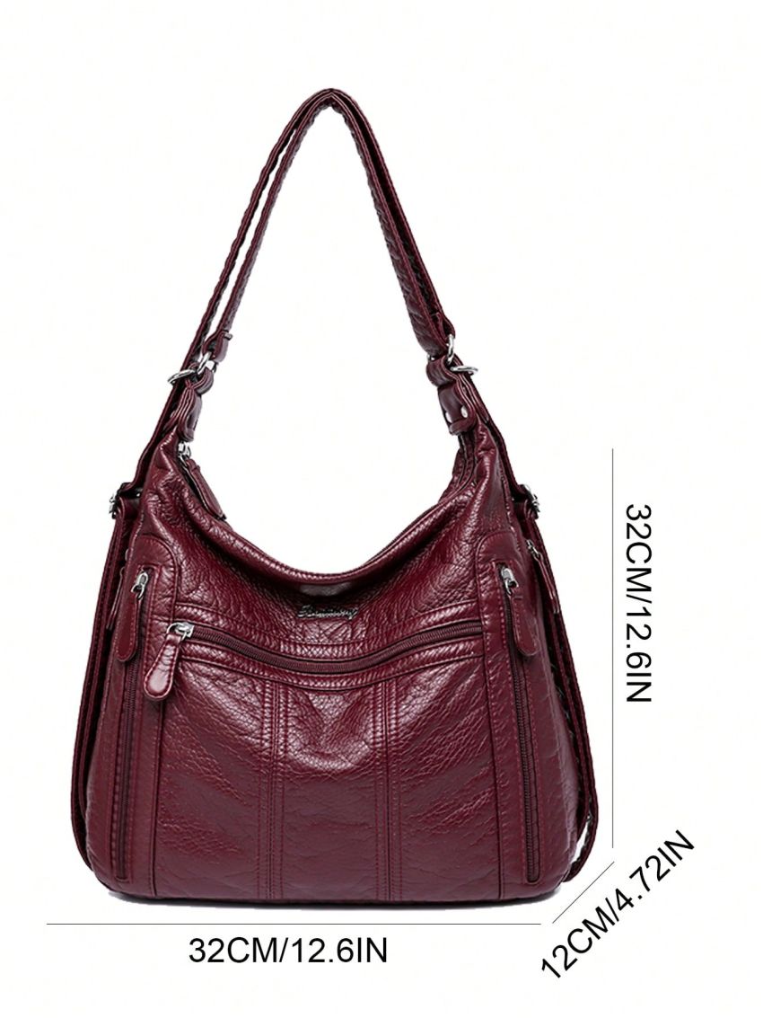 High Quality Soft PU Luxury Handbag Women's Bag Designer Multi-Pocket Crossbody Shoulder Bag