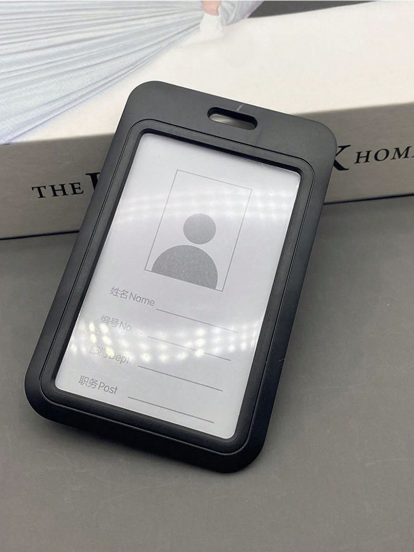 1pc Bank Bus Credit Card Holder Cover Women Men Kids Id Card Holder Protector