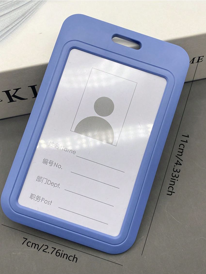 1pc Bank Bus Credit Card Holder Cover Women Men Kids Id Card Holder Protector