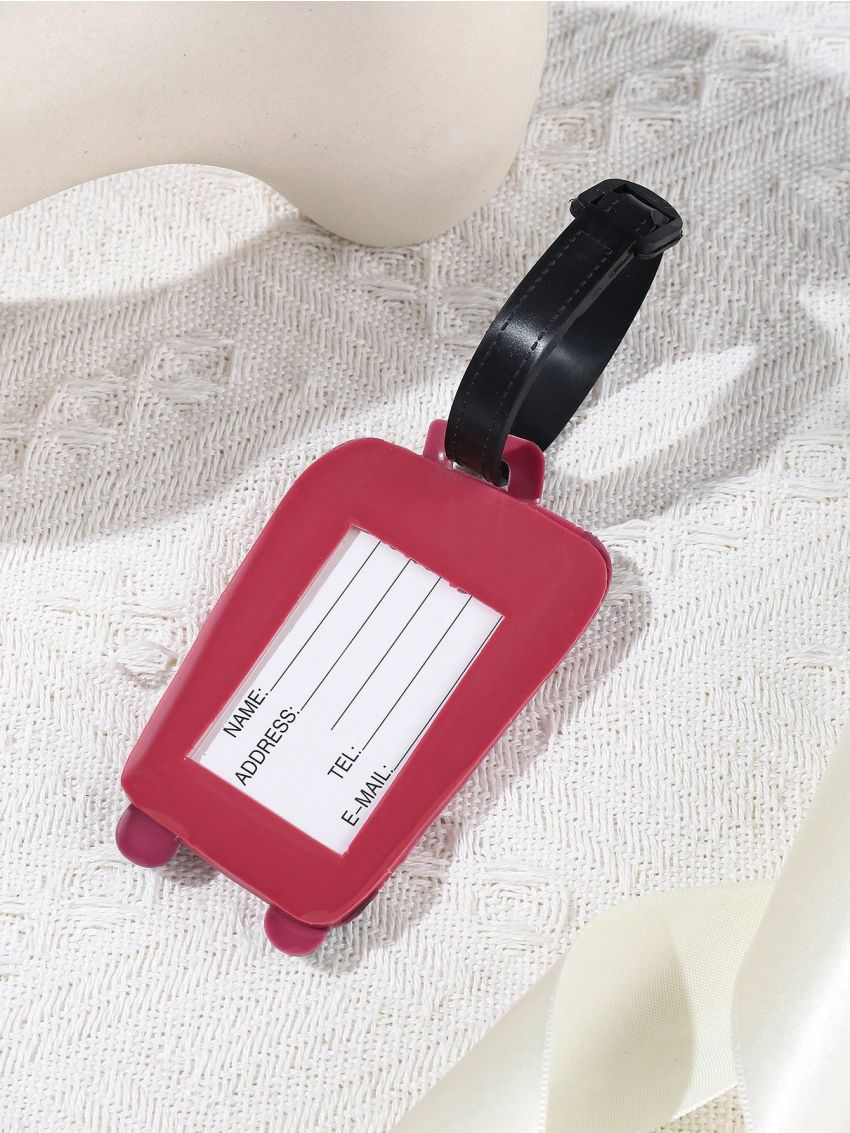 Suitcase Design Luggage Tag Silicone