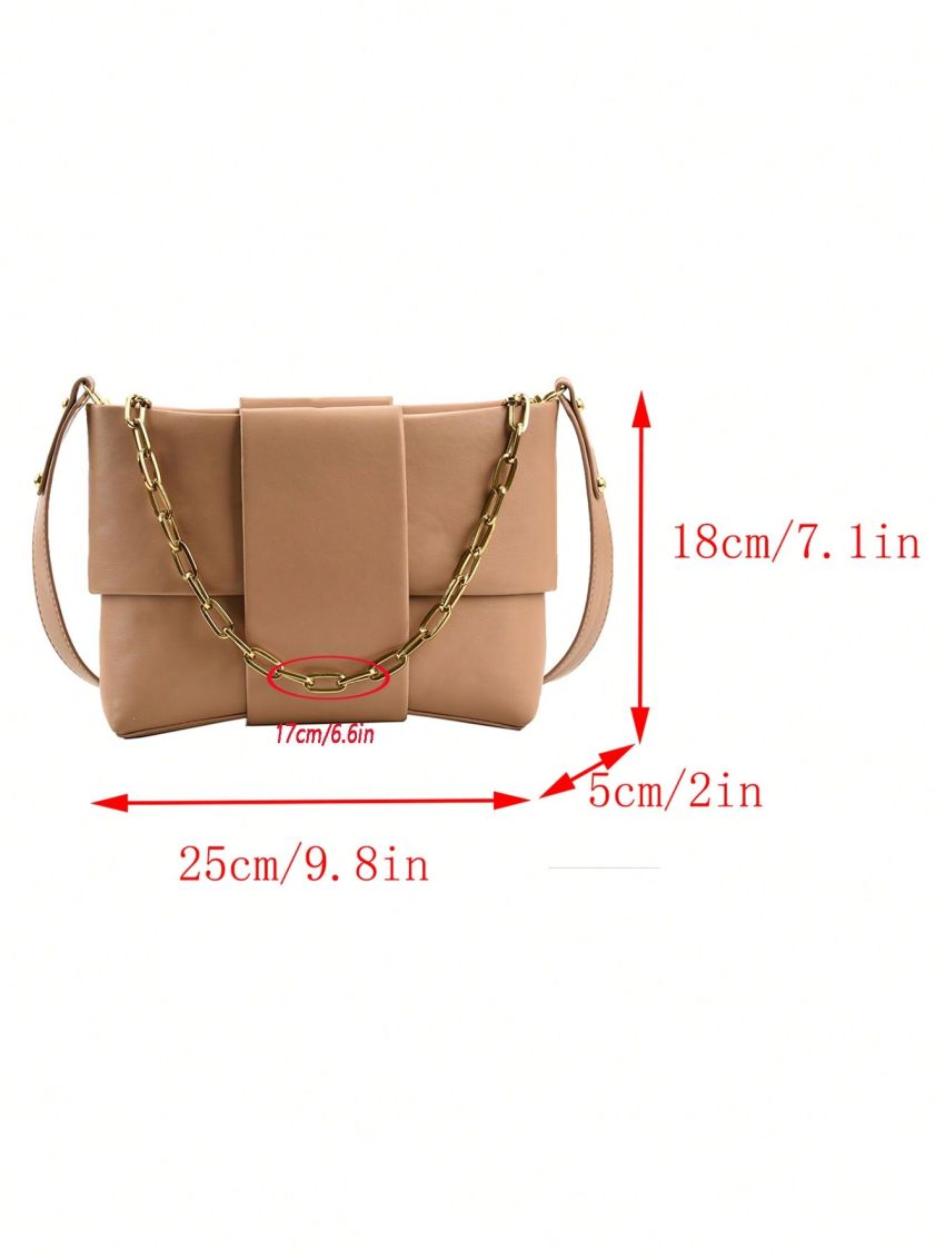 Medium Shoulder Bag Solid Color