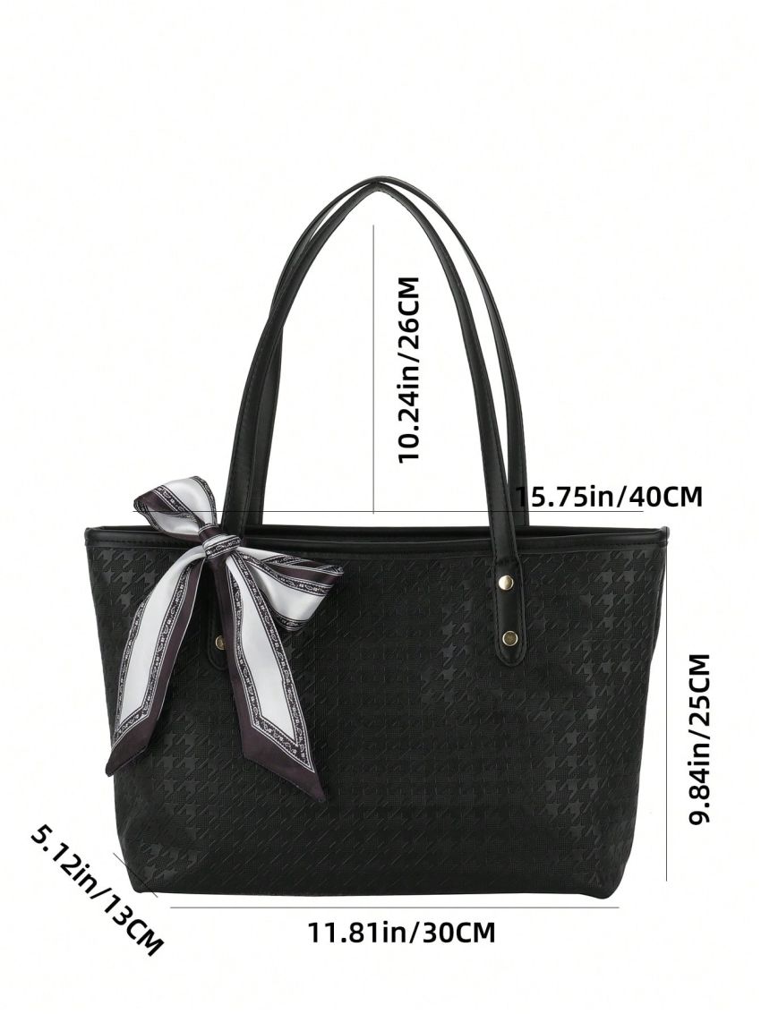 Fashion Simple Women Tote Bag, Square Shoulder Bag, Weekend Bag For Women