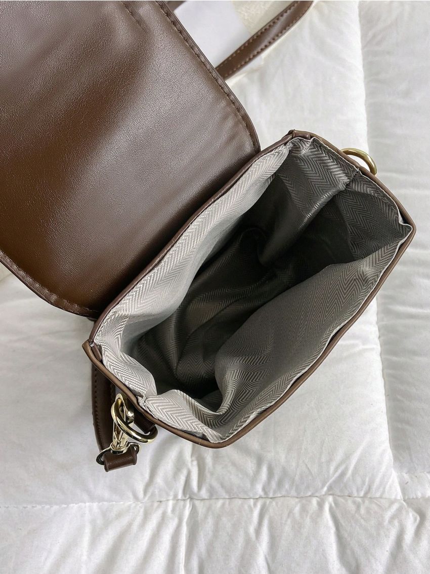 Minimalist Square Bag Mini Flap