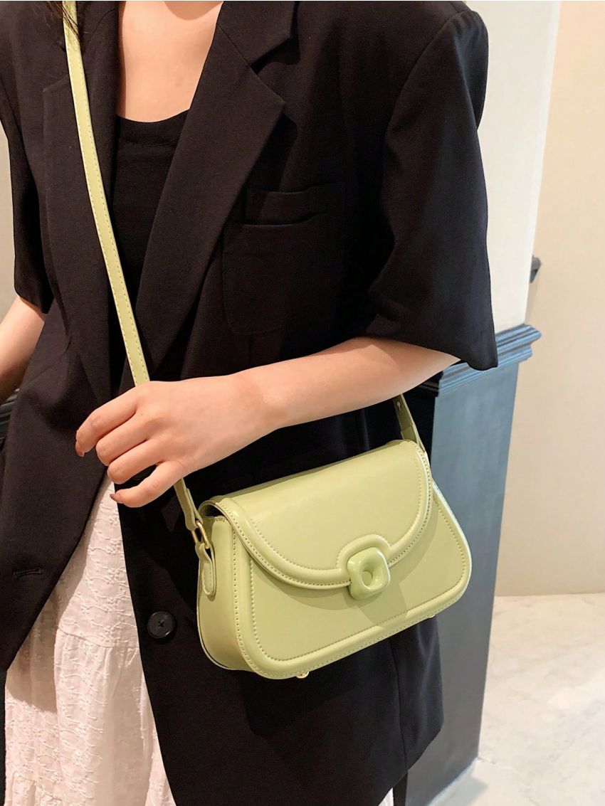 Minimalist Saddle Bag Small Flap