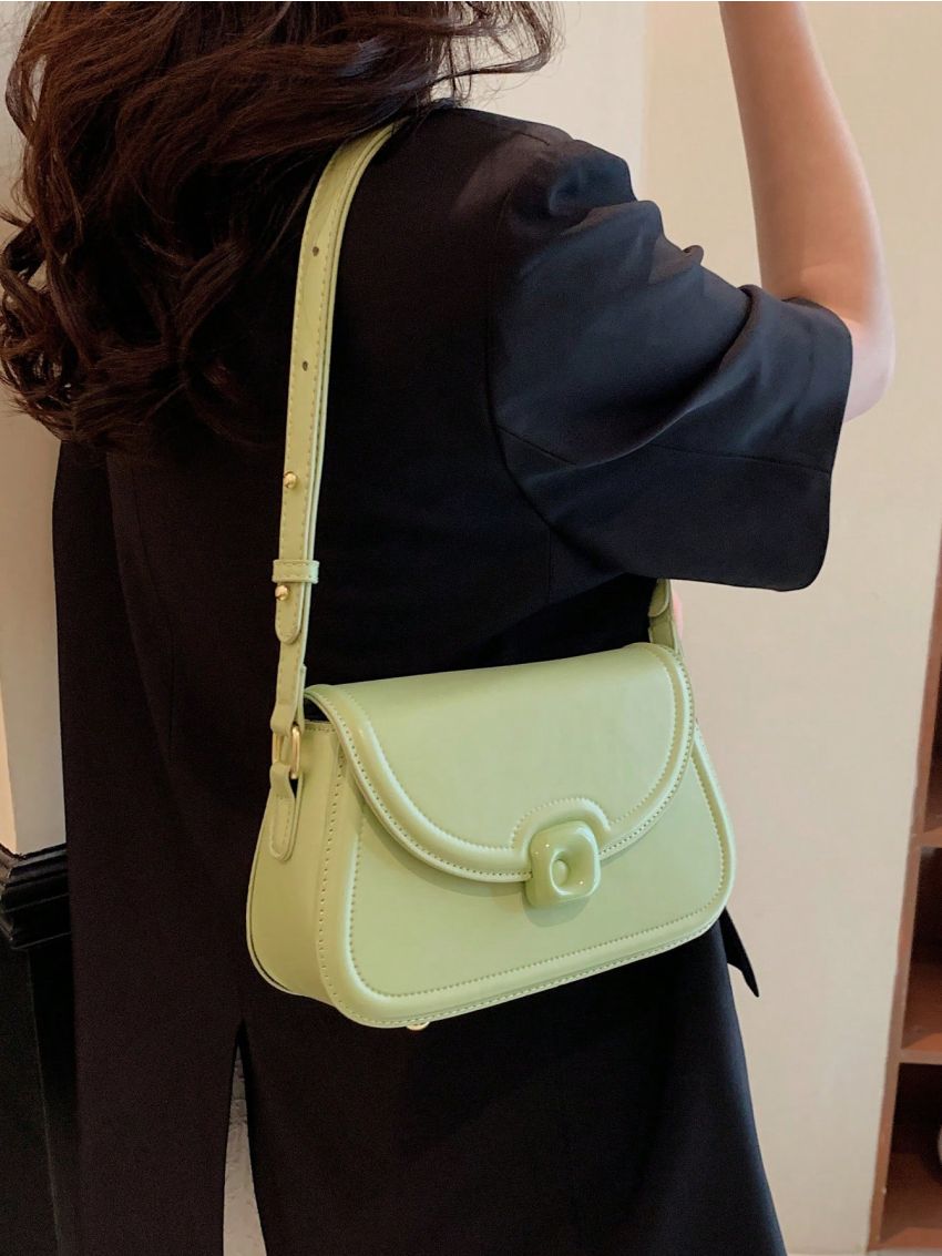 Minimalist Saddle Bag Small Flap