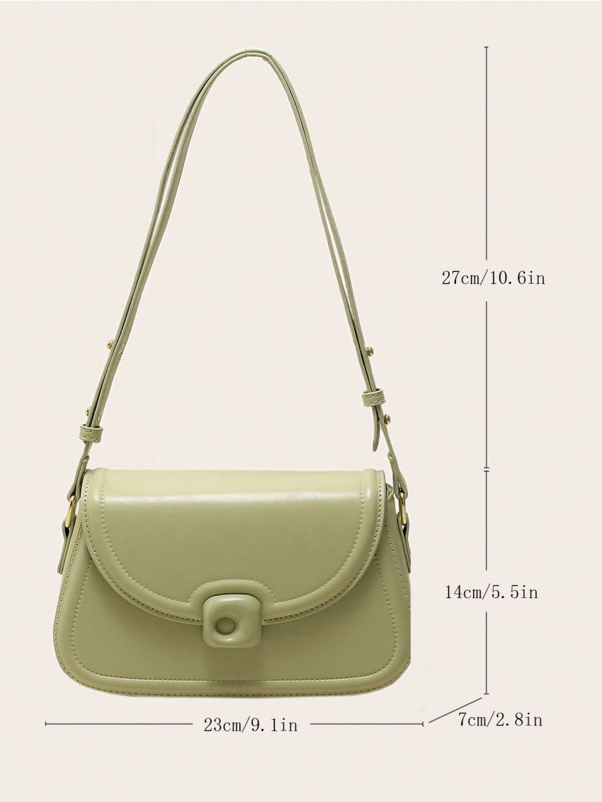 Minimalist Saddle Bag Small Flap