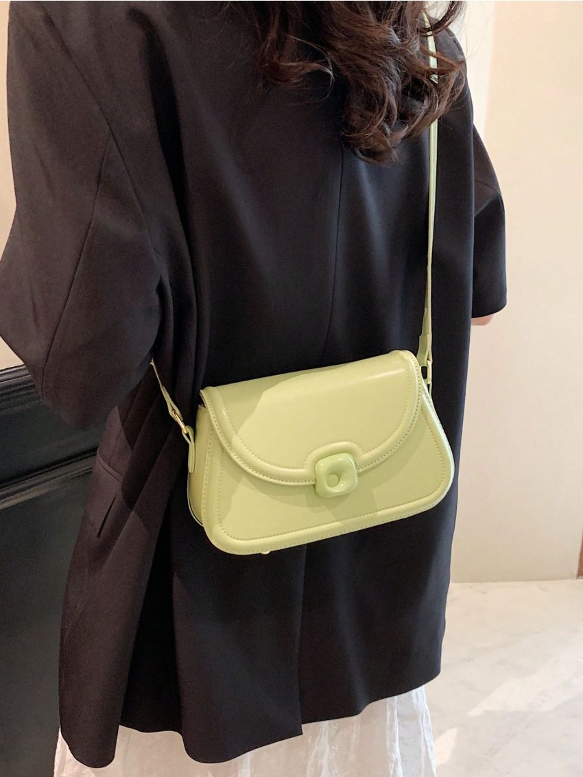 Minimalist Saddle Bag Small Flap