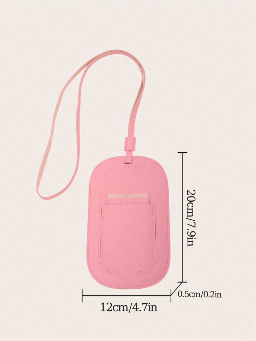 Slim Classic Card Holder Litchi Embossed For Daily