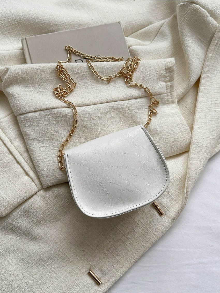 Mini Saddle Bag Chain PU