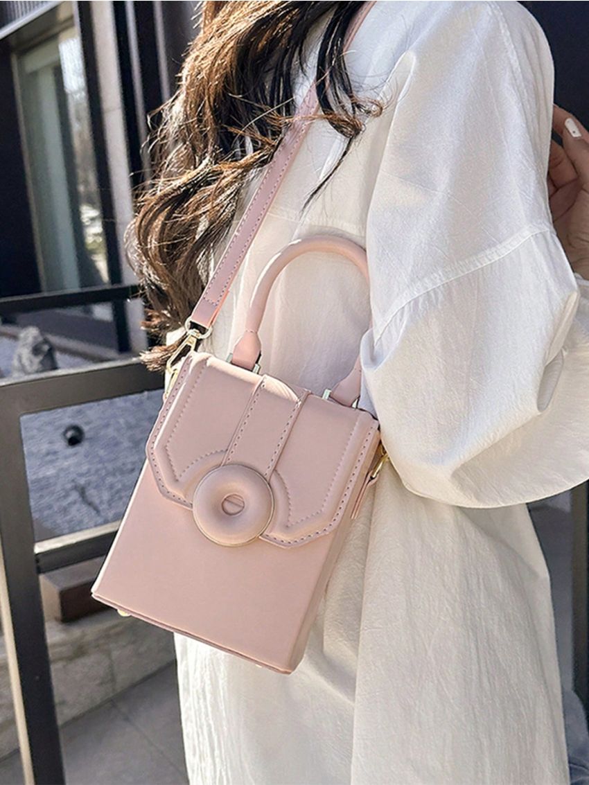 Minimalist Box Bag Mini Flap