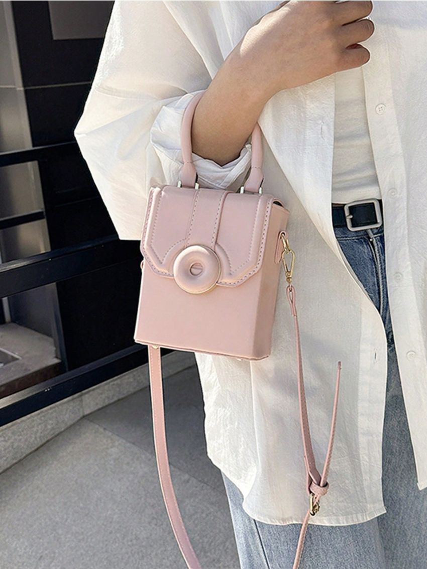 Minimalist Box Bag Mini Flap
