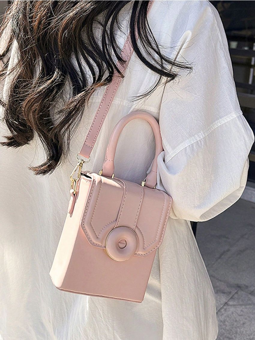 Minimalist Box Bag Mini Flap