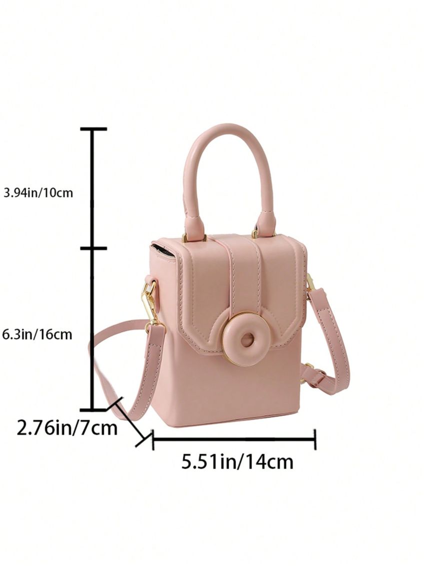 Minimalist Box Bag Mini Flap
