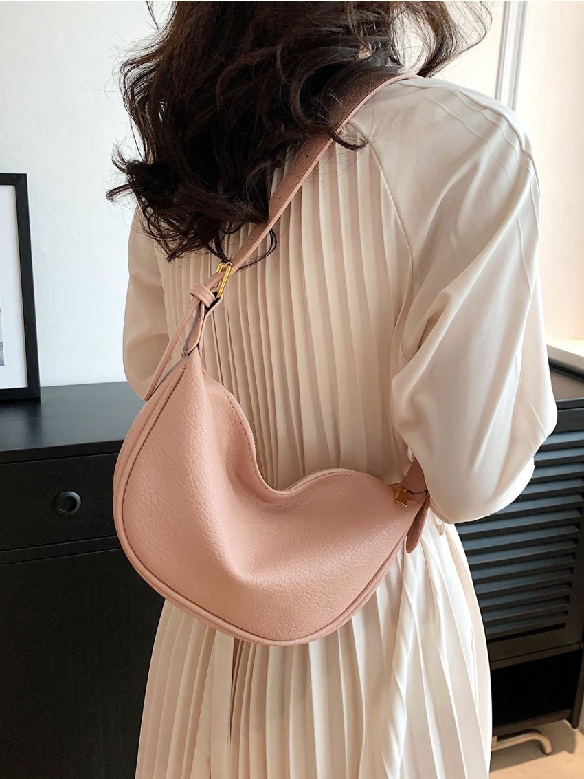 Minimalist Hobo Bag Medium Zipper