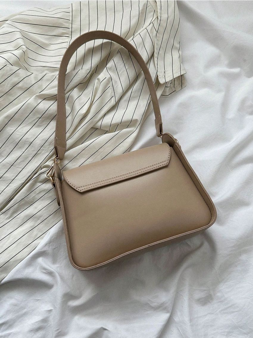 Small Flap Square Bag Minimalist