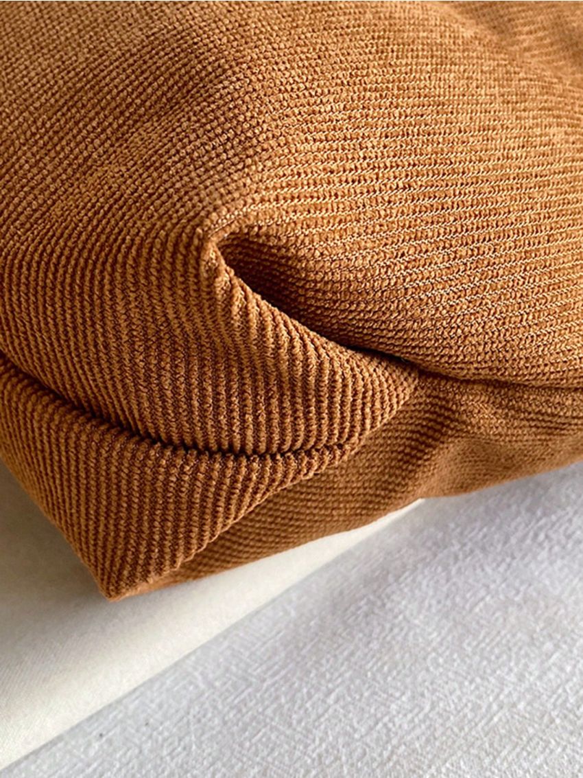 Small Shopper Bag Letter Patch Decor