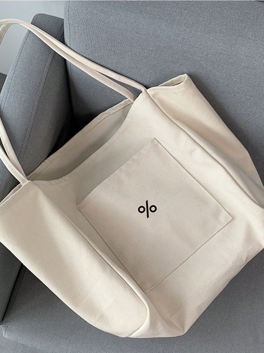 Small Shopper Bag Double Handle Canvas