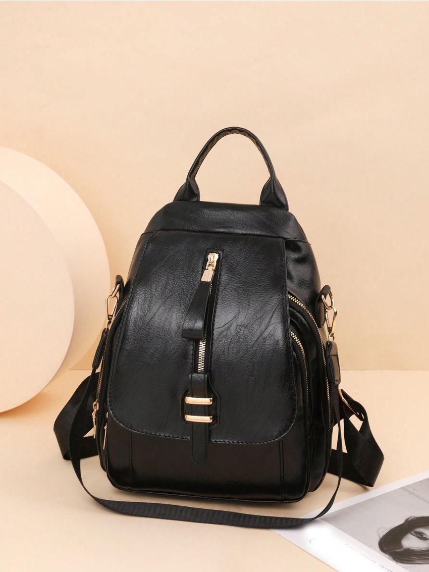 Small Fashion Backpack Black