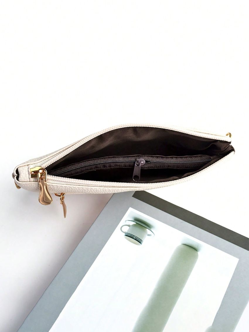 Small Square Bag Solid Color Minimalist Style