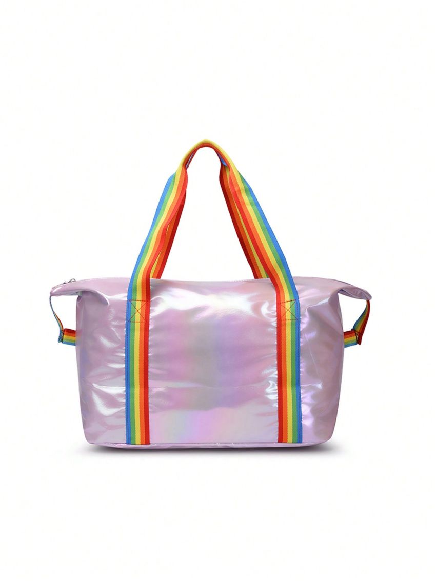 Holographic Duffel Bag Double Handle