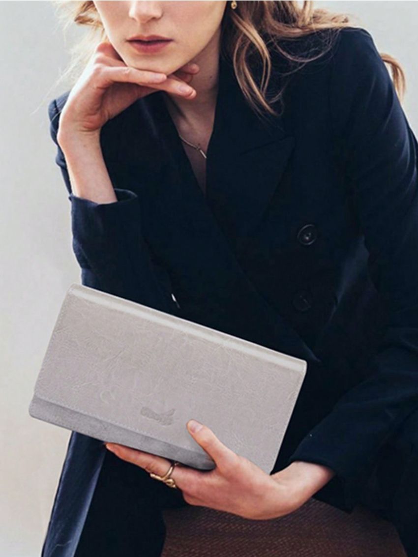 Genuine Leather Women's Wallet With Multiple Card Slots Multifunctional Phone Pouch Bag