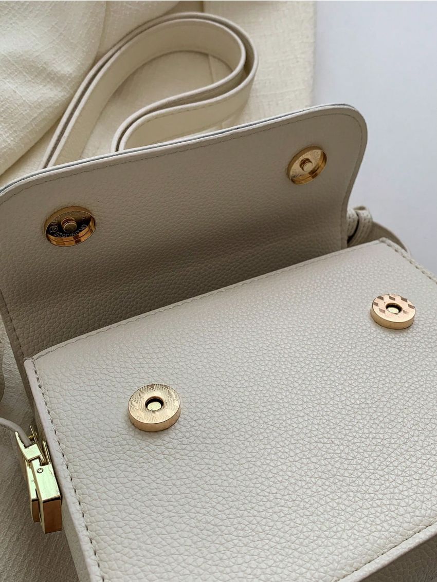 Minimalist Square Bag Mini Flap