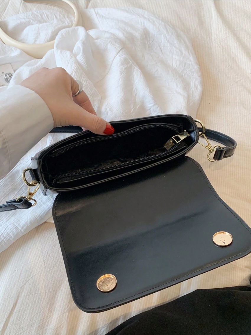 Minimalist Square Bag Small Flap