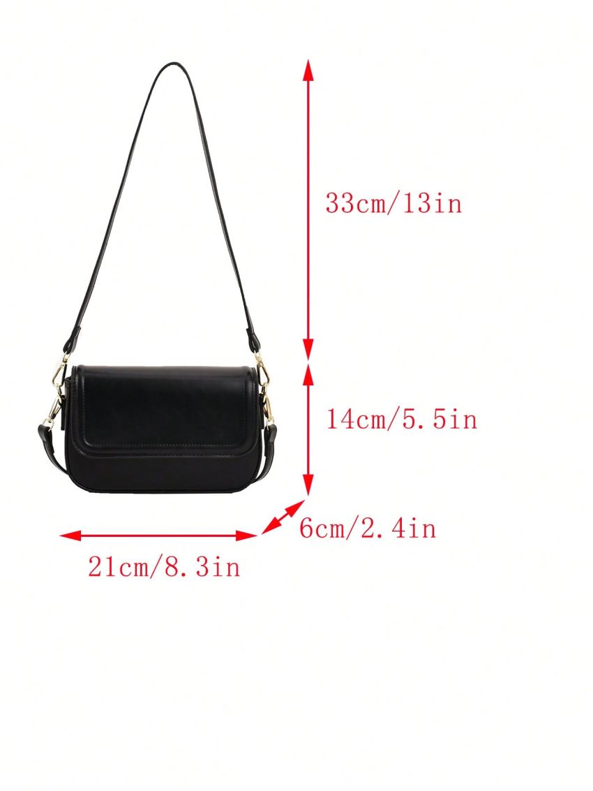 Minimalist Square Bag Small Flap