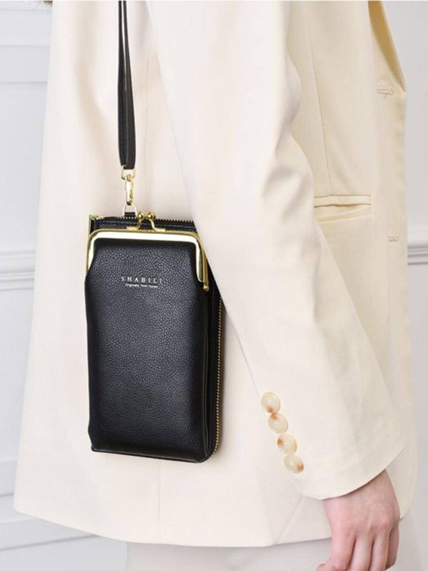 Letter Detail Phone Wallet