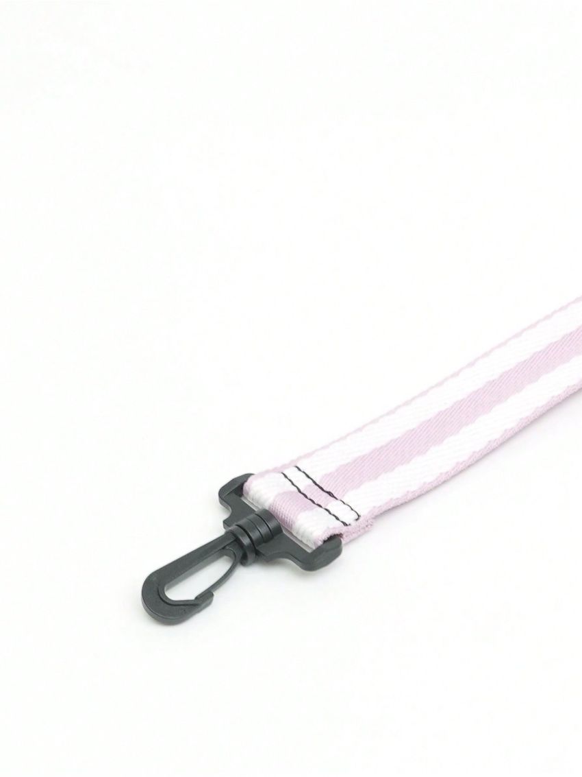 Colorblock Bag Strap Striped Pattern Adjustable